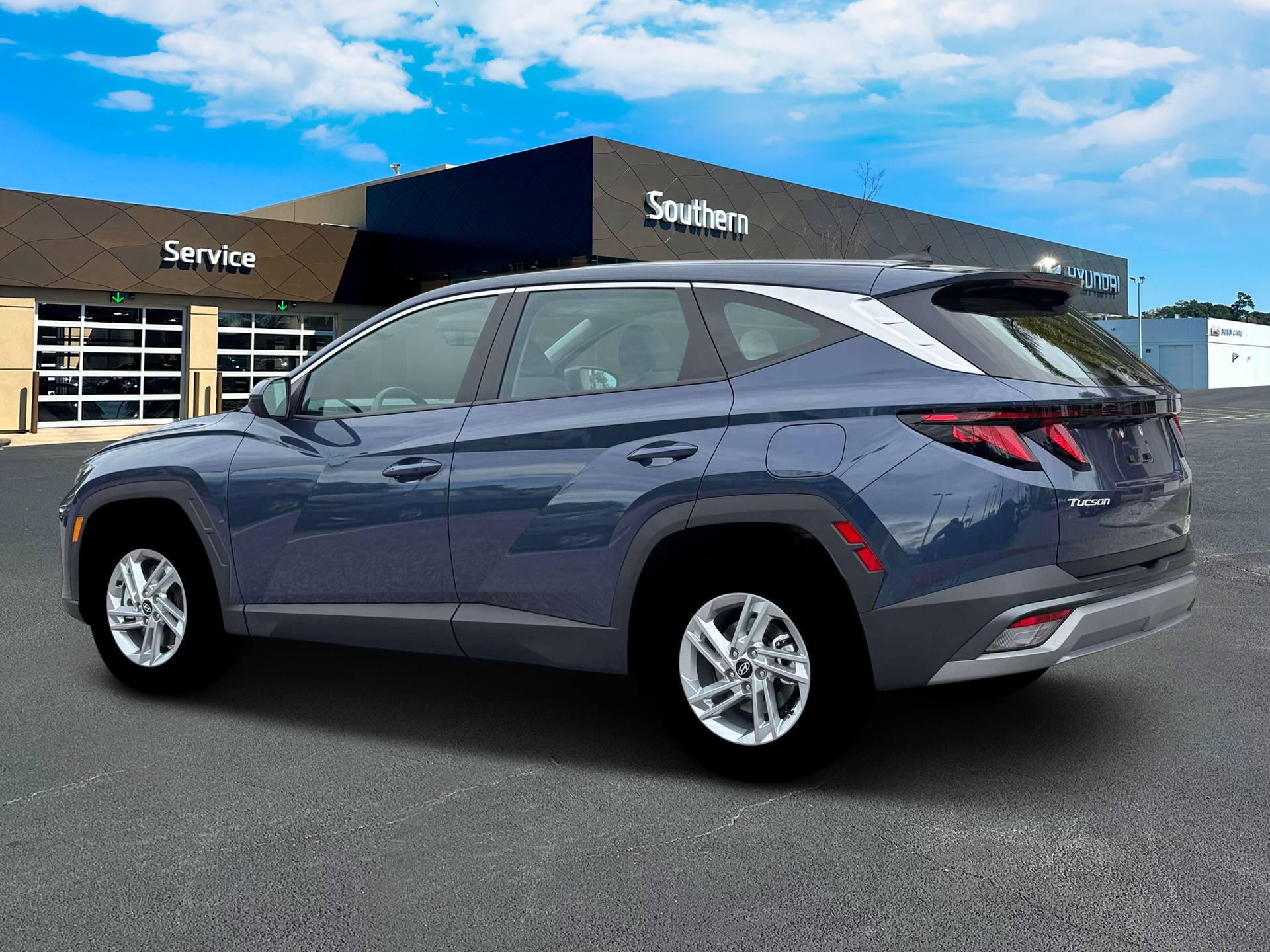 New 2026 Blue Hyundai SE FWD image 4