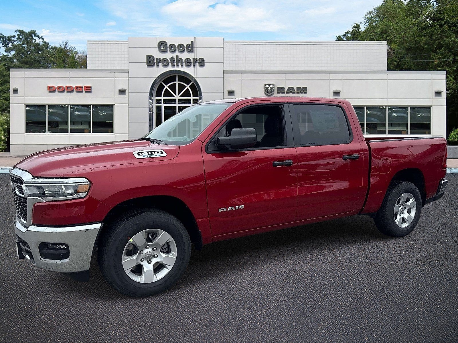 New 2026 Molten Red Pearlcoat RAM Big Horn Crew Cab 4x4 5