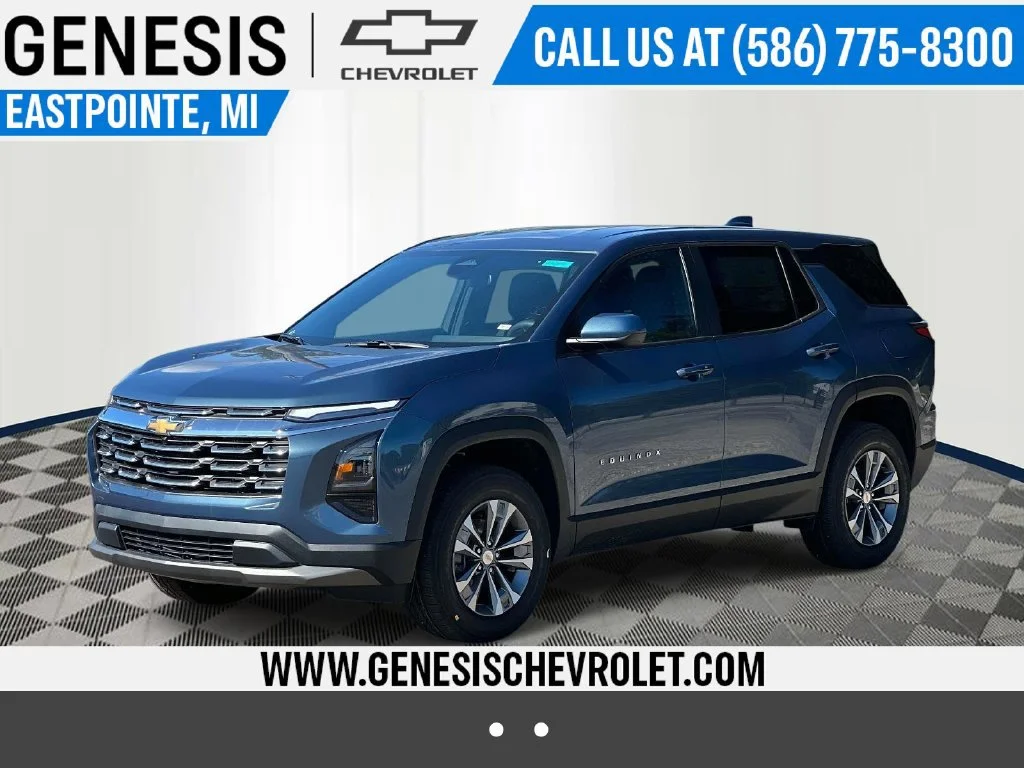 New 2027 Lakeshore Blue Metallic Chevrolet LT image 1