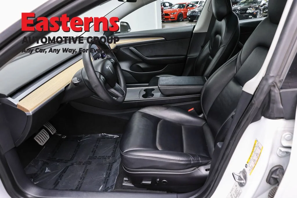 Used 2021 White Tesla Performance image 14