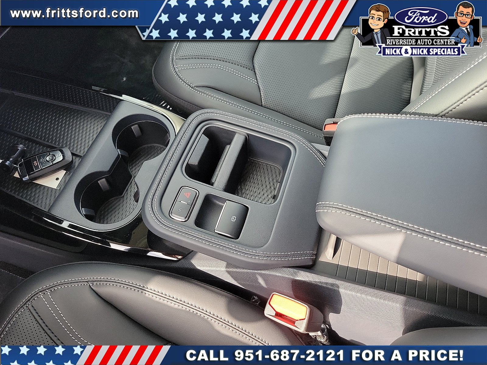New 2026 Star White Metallic Tri-coat Ford Premium image 9