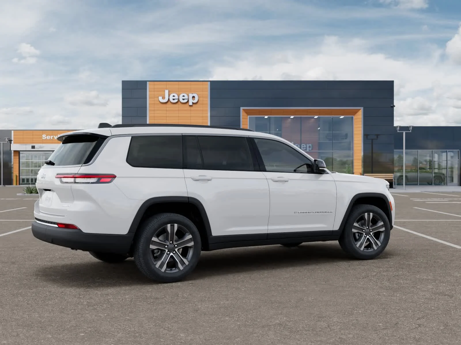 New 2027 Bright White Clearcoat Jeep Limited image 4