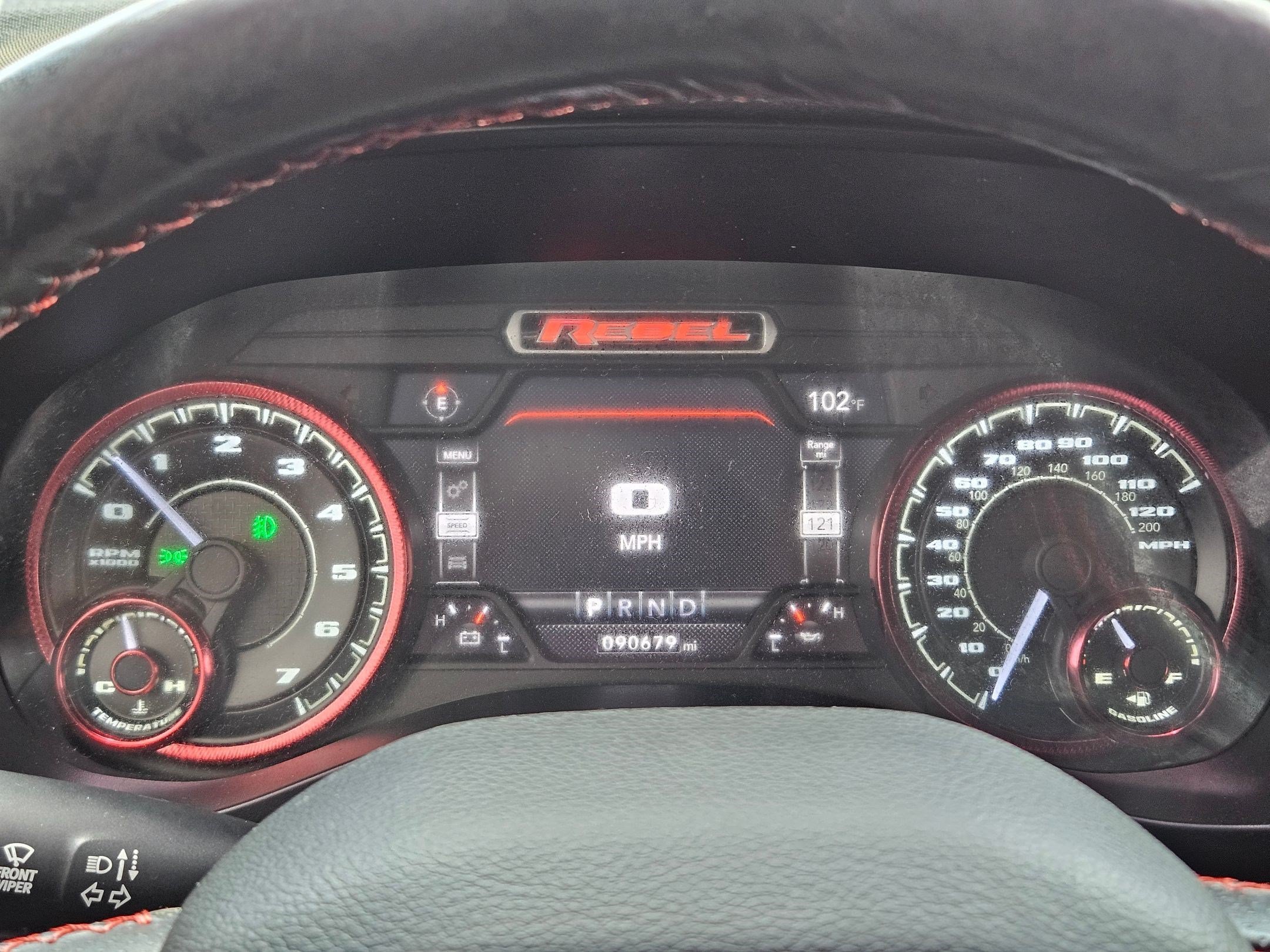 Used 2019 Bright White Clearcoat Ram Rebel image 35