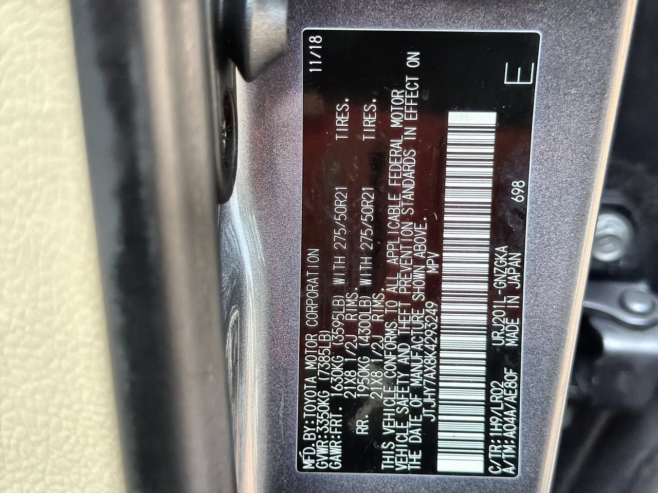 Used 2019 Gray Lexus Two-Row image 29