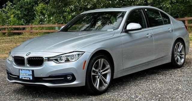 Used 2018 Glacier Silver Metallic BMW 328d image 4