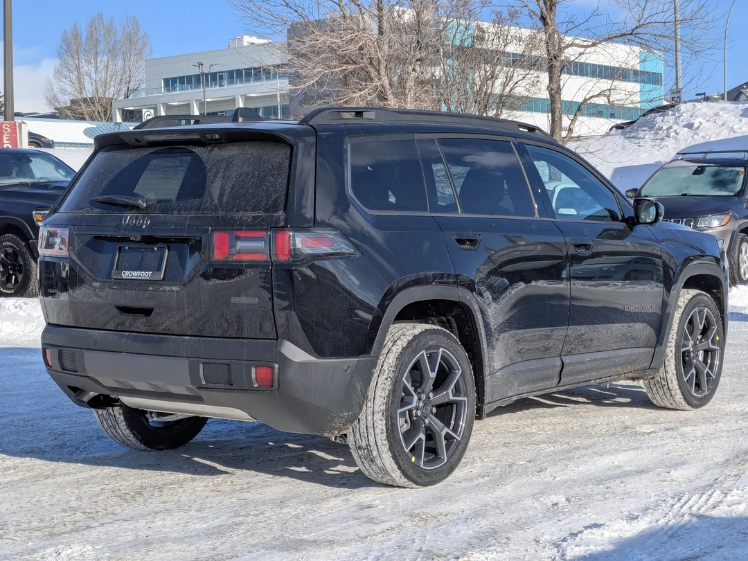 New 2026 Black Jeep Overland - - 4x4 - Surround View - Ventilated Seats - Remote Start & More! image 8