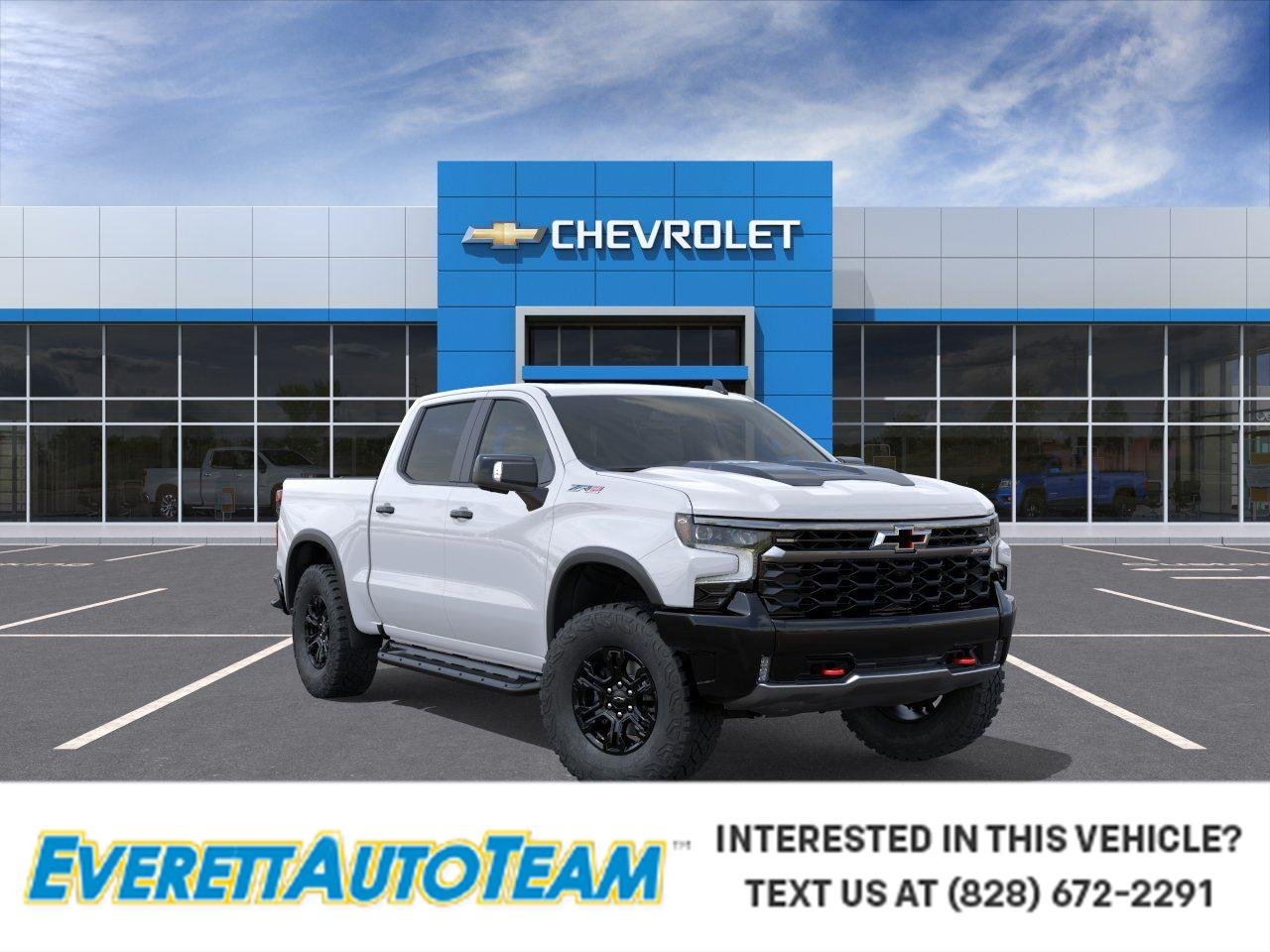 Summit White 2026 Chevrolet Silverado 1500 Pickup Truck Four-Wheel Drive Automatic
