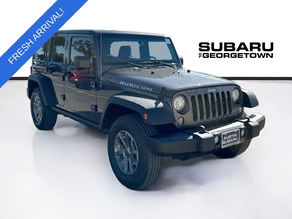 Used 2017 Gray Jeep Unlimited Rubicon image 1