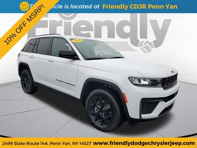 New 2026 Bright White Clear-Coat Exterior Paint Jeep Altitude image 7