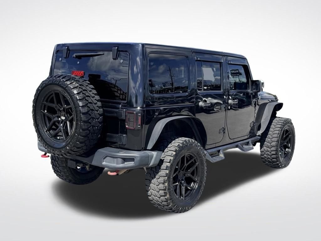 Used 2017 Black Jeep Unlimited Rubicon image 7