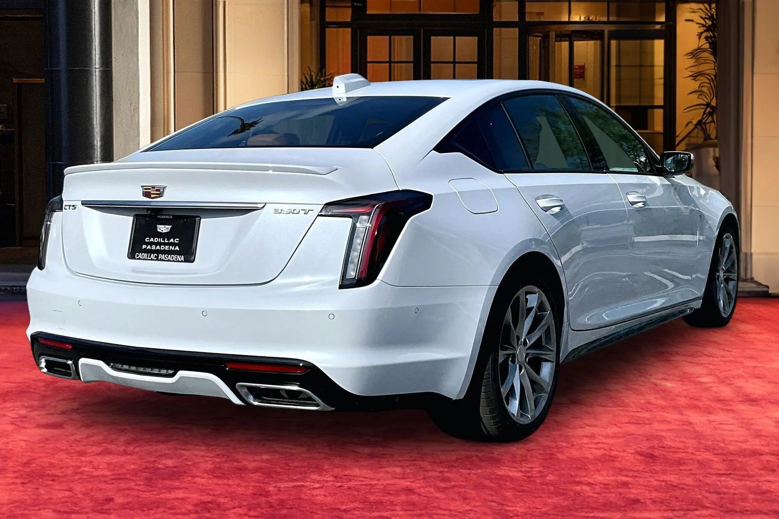 New 2026 Vibrant White Tricoat Cadillac Sport image 6