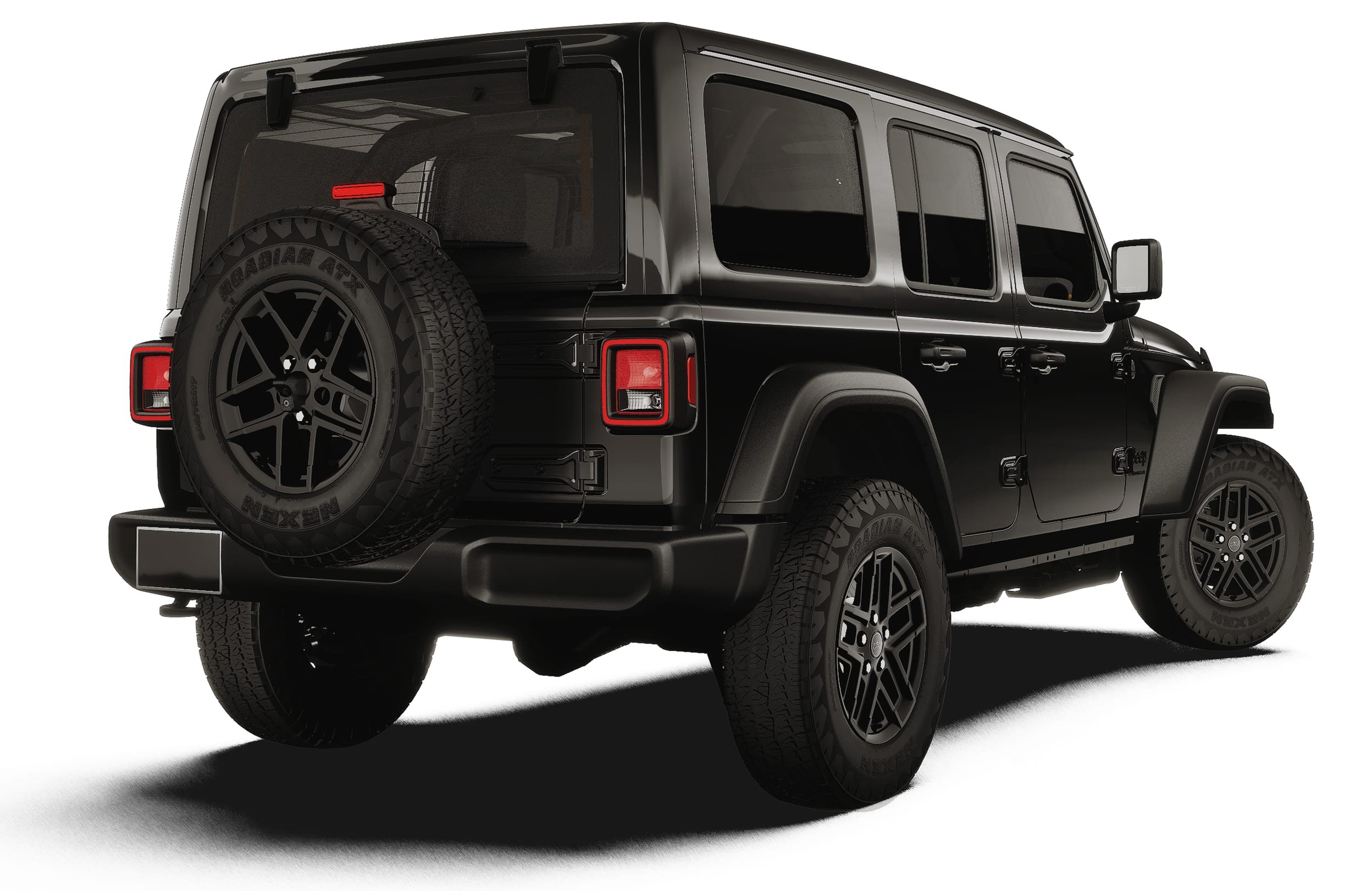 New 2027 Black Clear-Coat Paint Jeep Sport S image 14