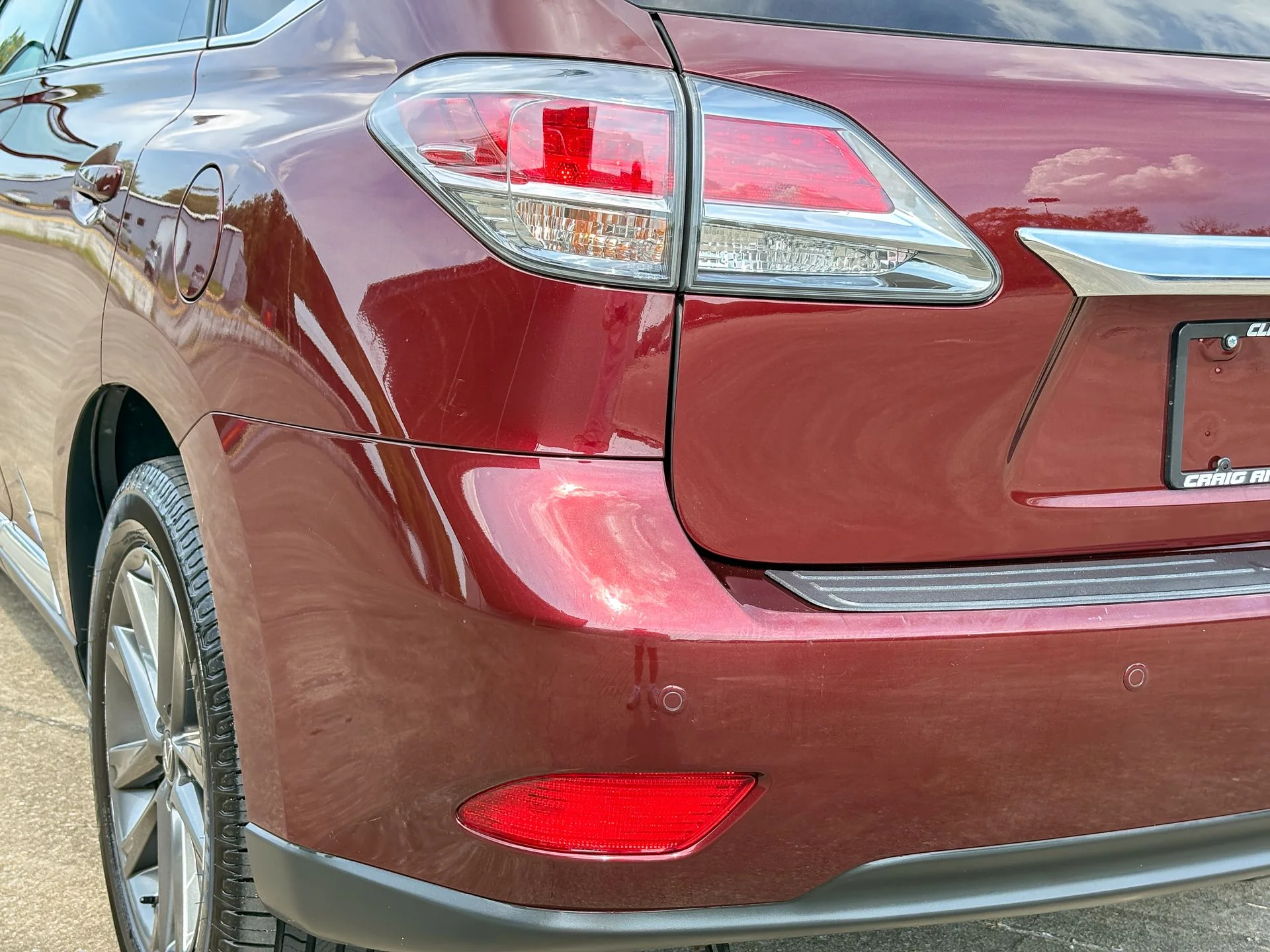 Used 2013 Red Lexus 350 F Sport image 10