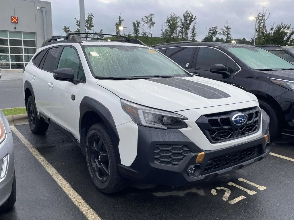 Used 2024 Crystal White Pearl Subaru Wilderness image 1