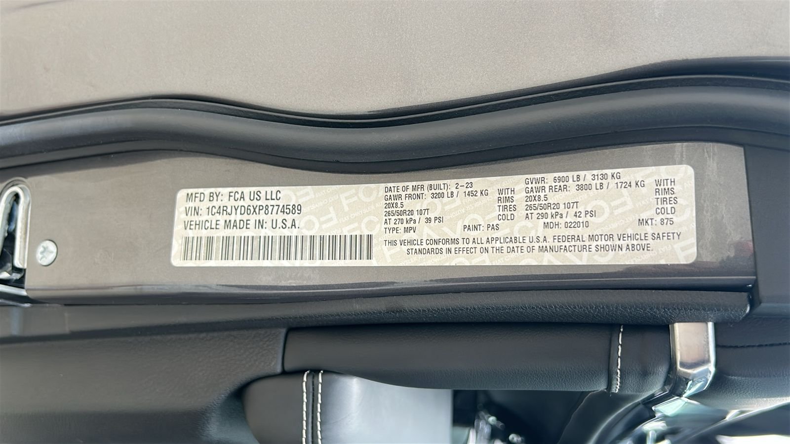 Certified Used 2023 Gray Jeep Overland 4xe image 31