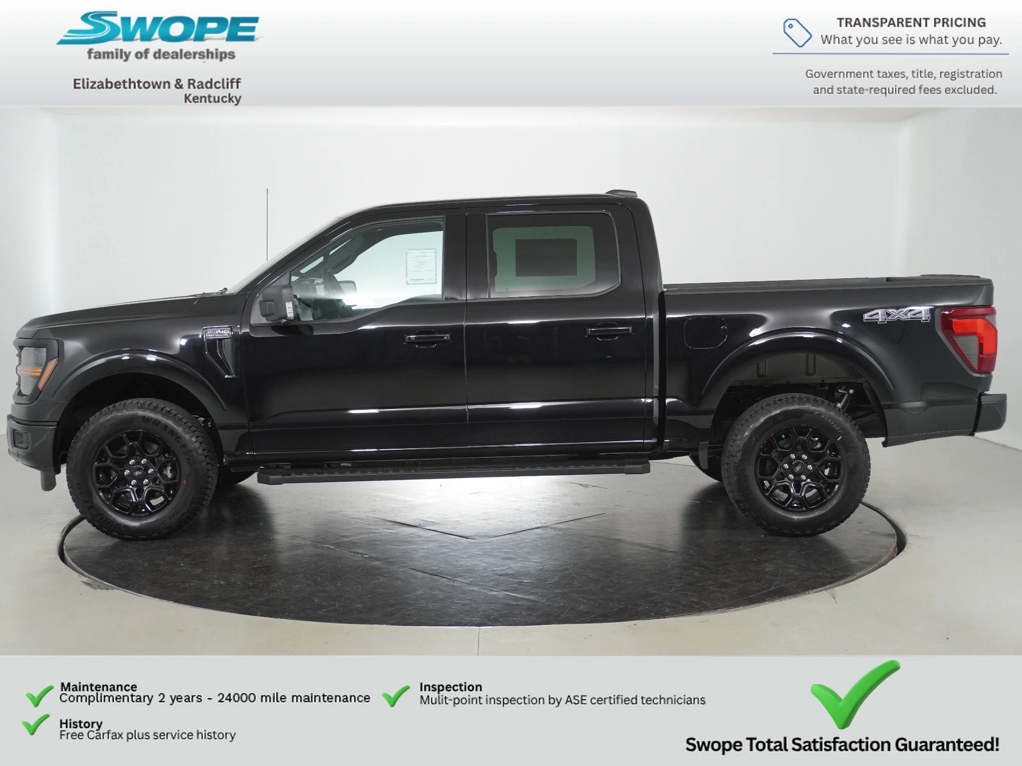 New 2026 AGATE BLACK METALLIC Ford XLT image 6