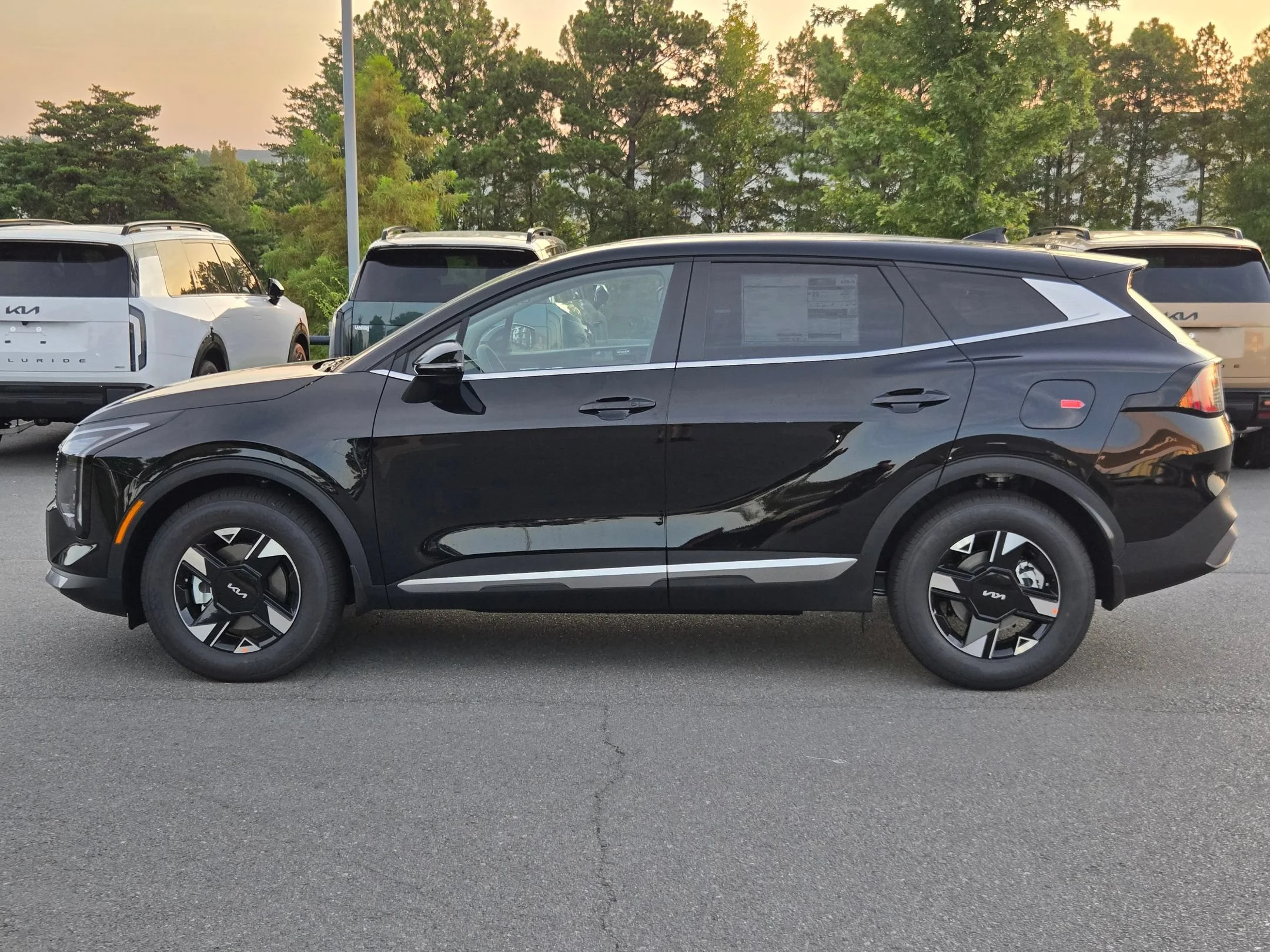 New 2026 Ebony Black Kia LX image 4