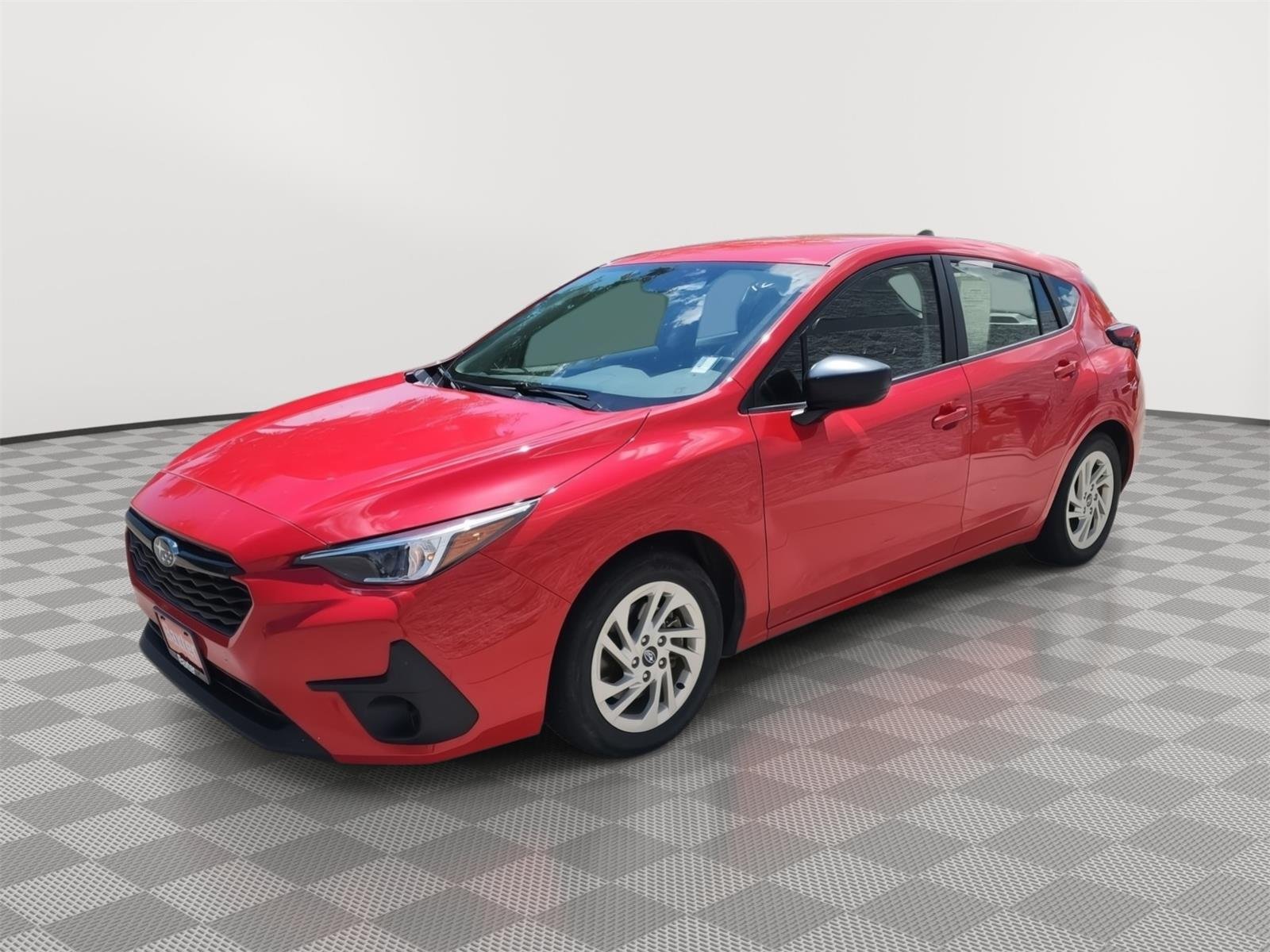 Certified Used 2024 Pure Red Subaru Base image 1