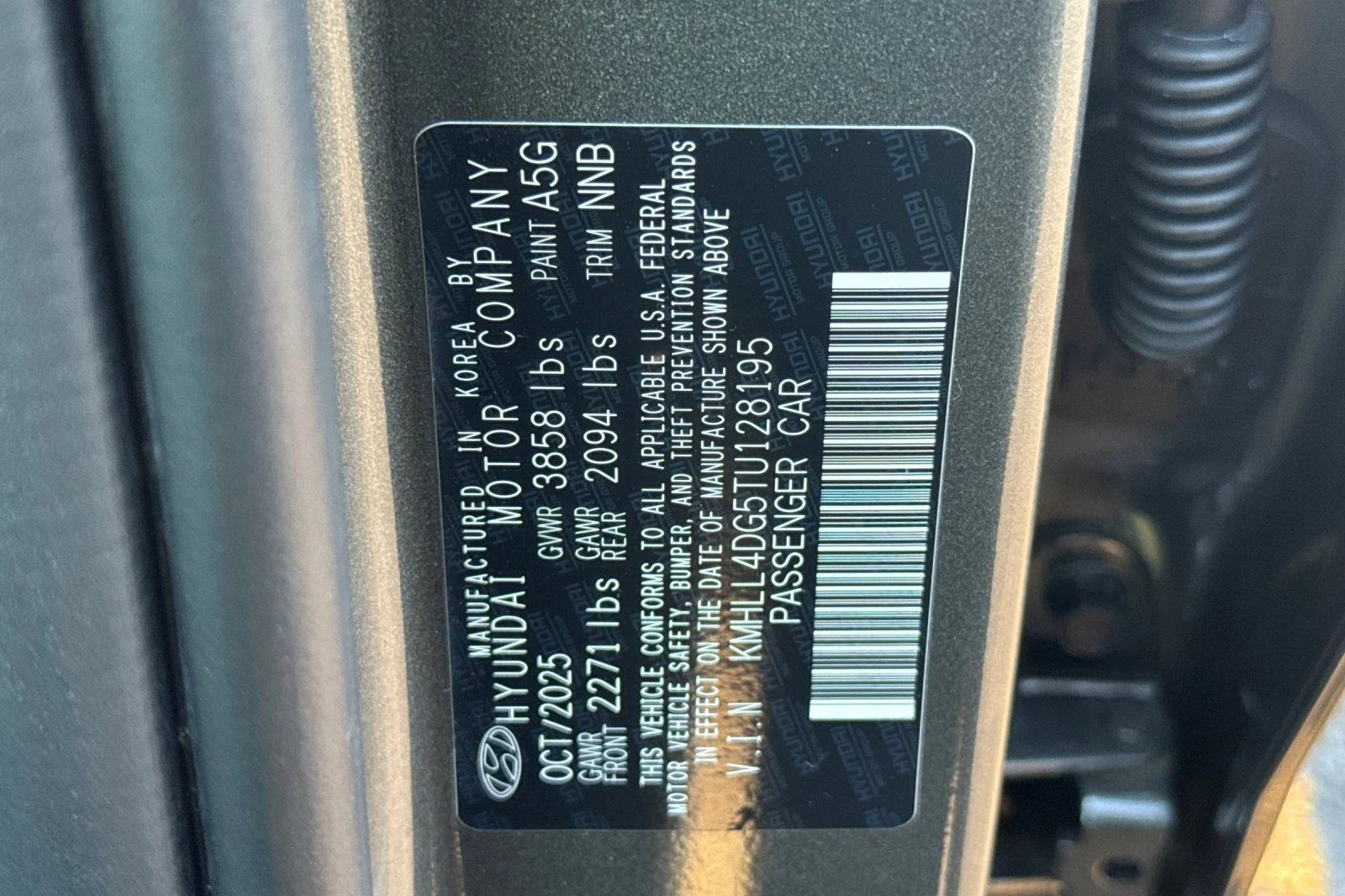Used 2026 Gray Hyundai SE image 23