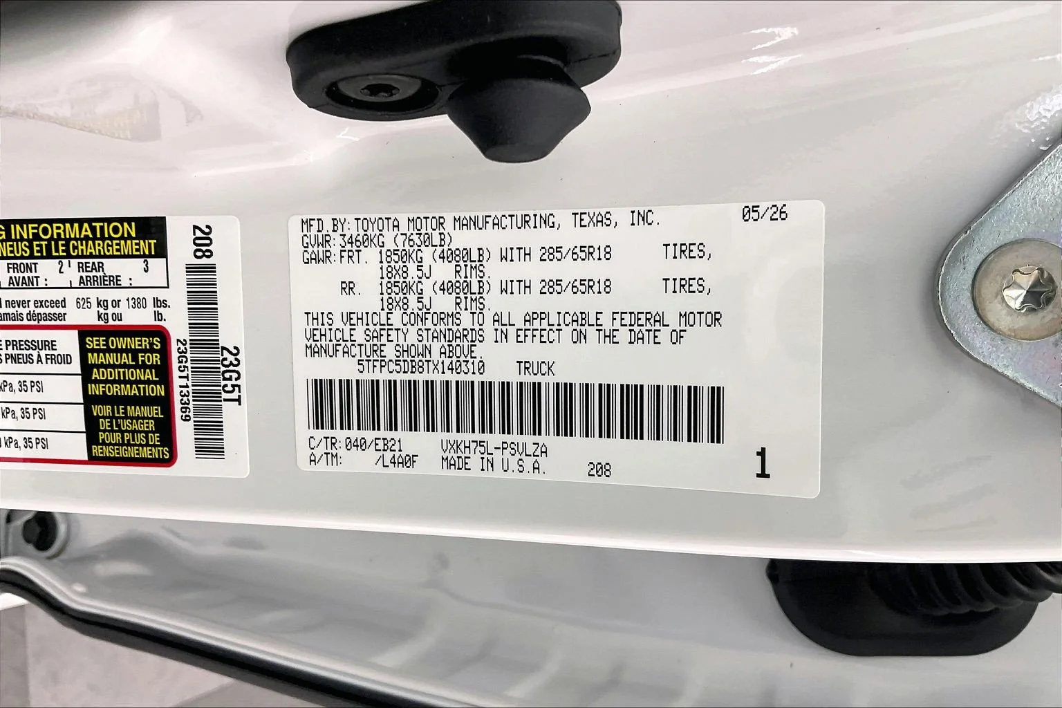 New 2026 Ice Cap Toyota TRD Pro Hybrid i-FORCE MAX 4WD image 20