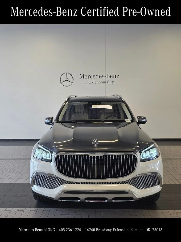 Certified Used 2023 White Mercedes-Benz Maybach GLS 600 image 2