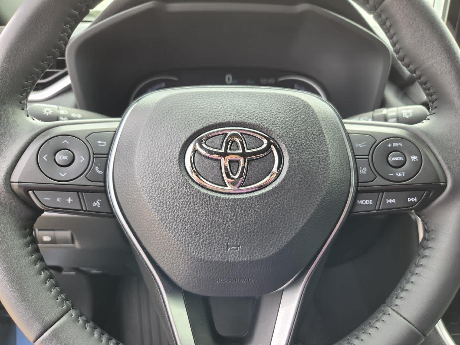 Used 2024 Cavalry Blue Toyota Hybrid SE image 18