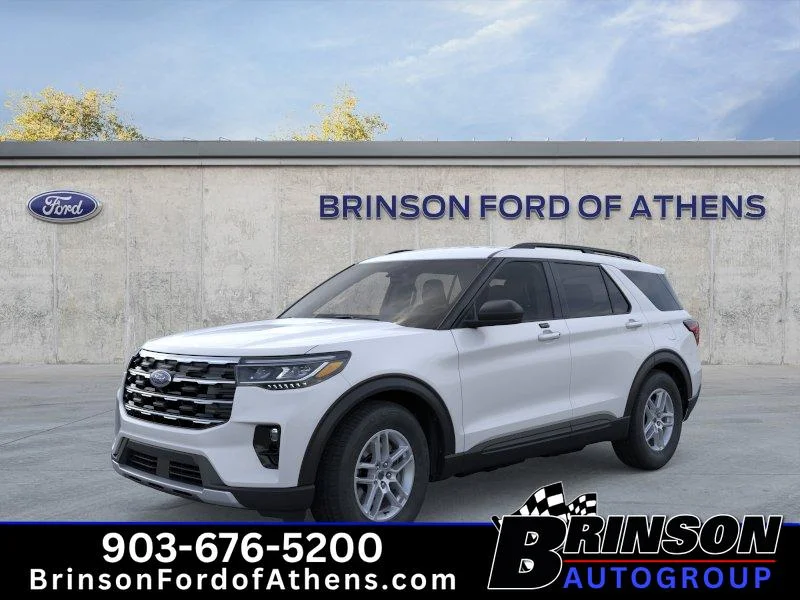 New 2026 Space White Metallic Ford Active image 1