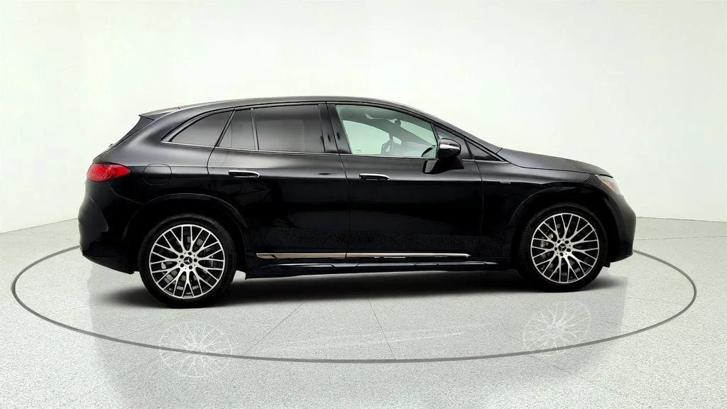 Used 2024 Black Mercedes-Benz AMG® EQE 4MATIC+ SUV w/ Carbon Fiber Trim & AMG® Night Package image 4