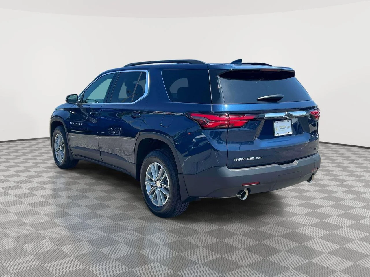 Used 2023 Northsky Blue Metallic Chevrolet AWD LT Cloth image 7