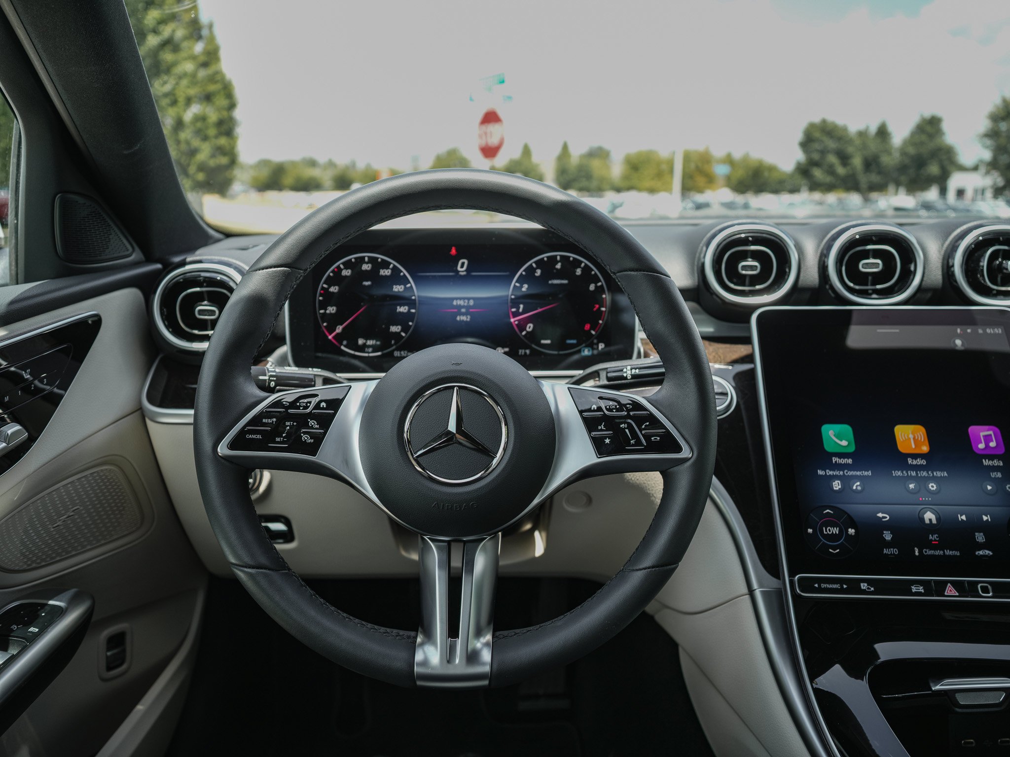 Certified Used 2025 Polar White Mercedes-Benz C 300 image 17