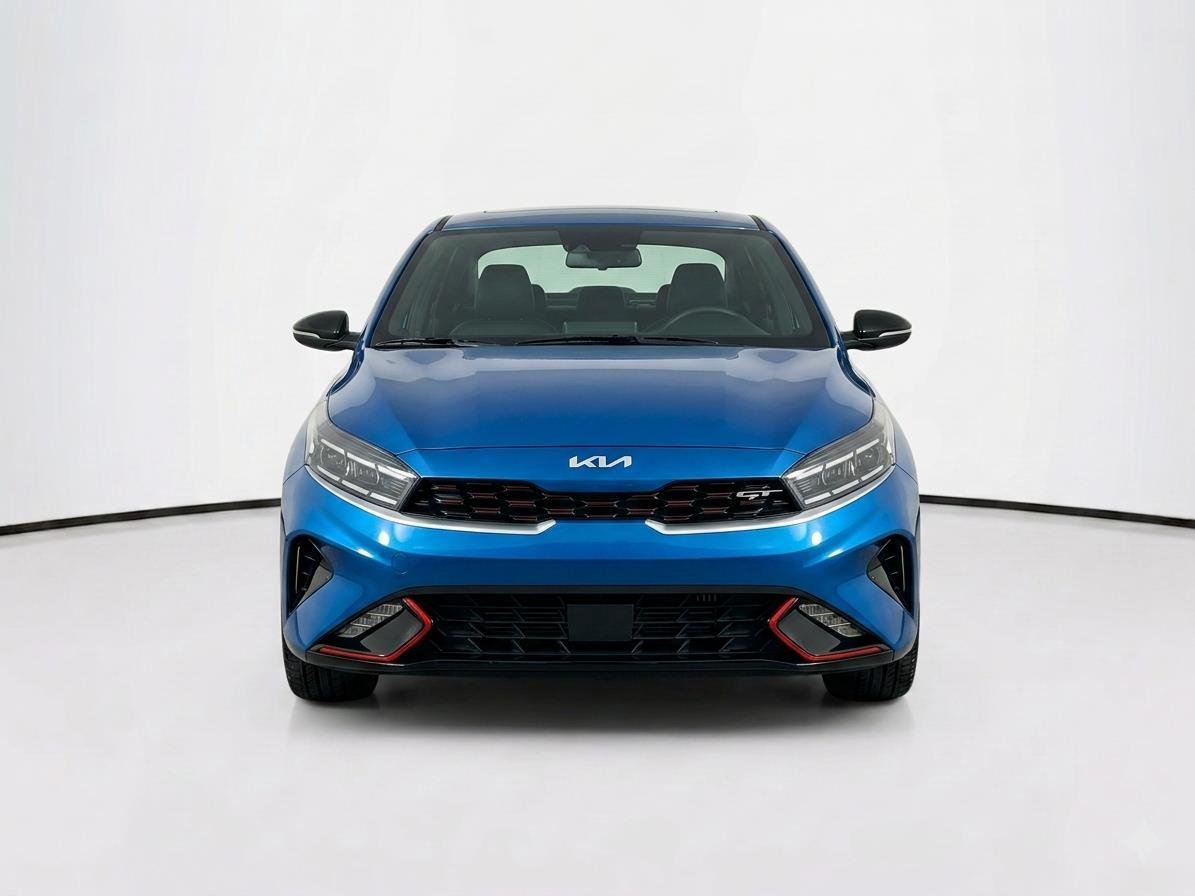Used 2023 Sporty Blue Kia GT image 2