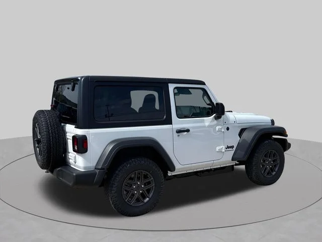 New 2026 Bright White Clear-Coat Exterior Paint Jeep Sport S image 4