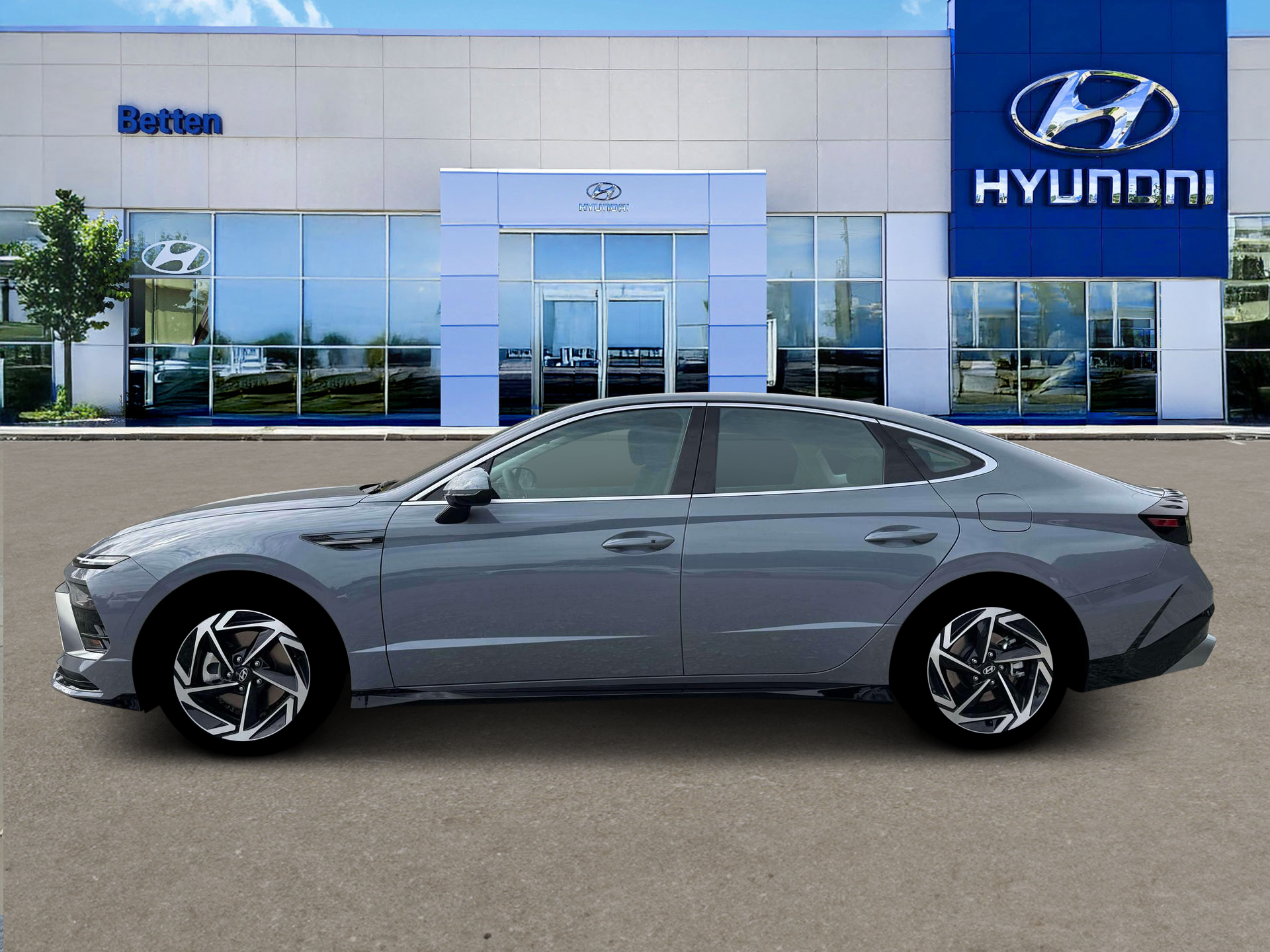 New 2026 Blue Hyundai SEL Sport image 3