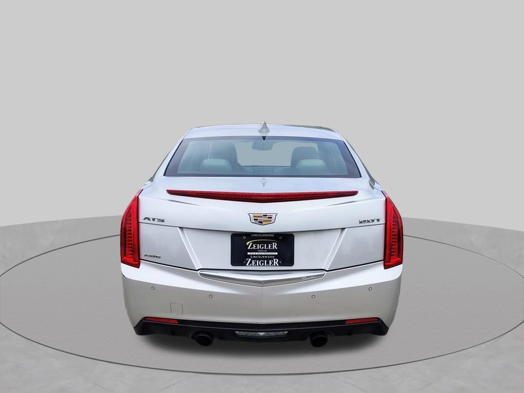 Used 2018 RADIANT SILVER METALLIC Cadillac Luxury AWD image 8
