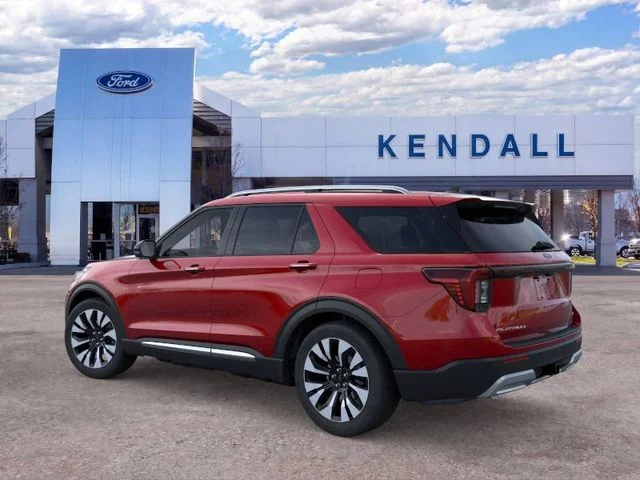New 2026 Rapid Red Metallic Tinted Clearcoat Ford Platinum image 4