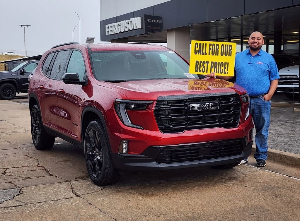 Volcanic Red Tintcoat 2026 GMC Acadia Elevation FWD SUV / Crossover Front-Wheel Drive 8-Speed Automatic