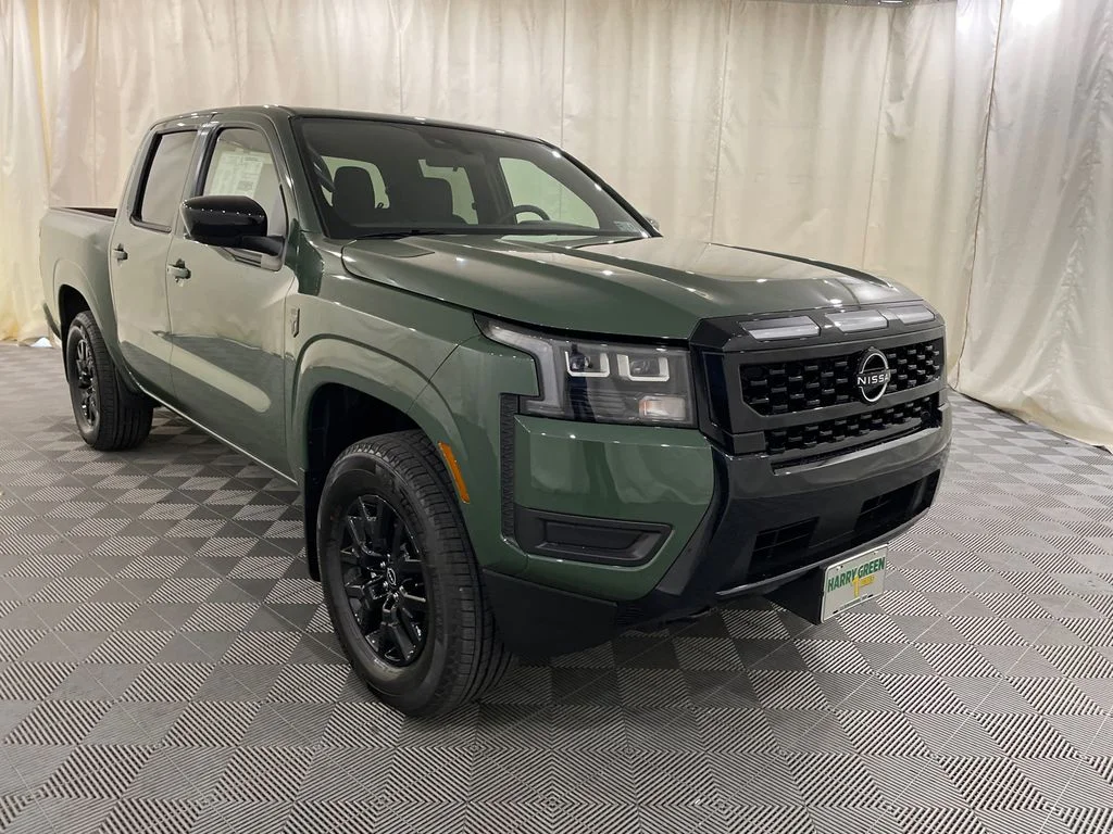 New 2026 Tactical Green Metallic Nissan Crew Cab SV image 3