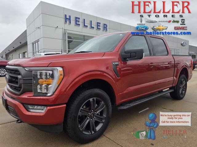Used 2023 Chili Pepper Red Ford XLT image 1