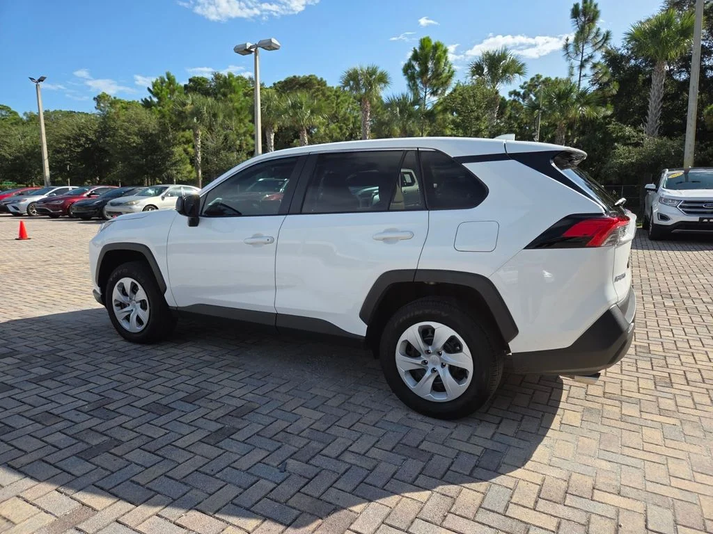 Certified Used 2025 White Toyota LE image 9