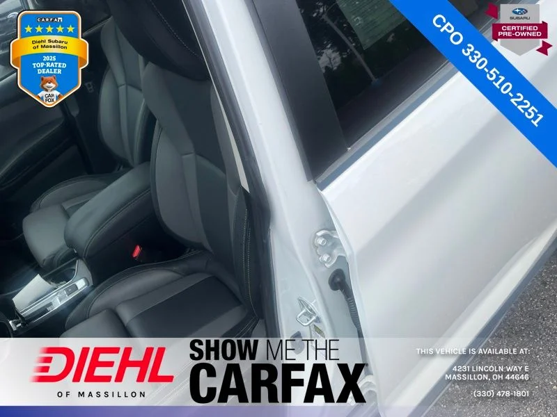 Certified Used 2023 White Subaru Onyx Edition image 16