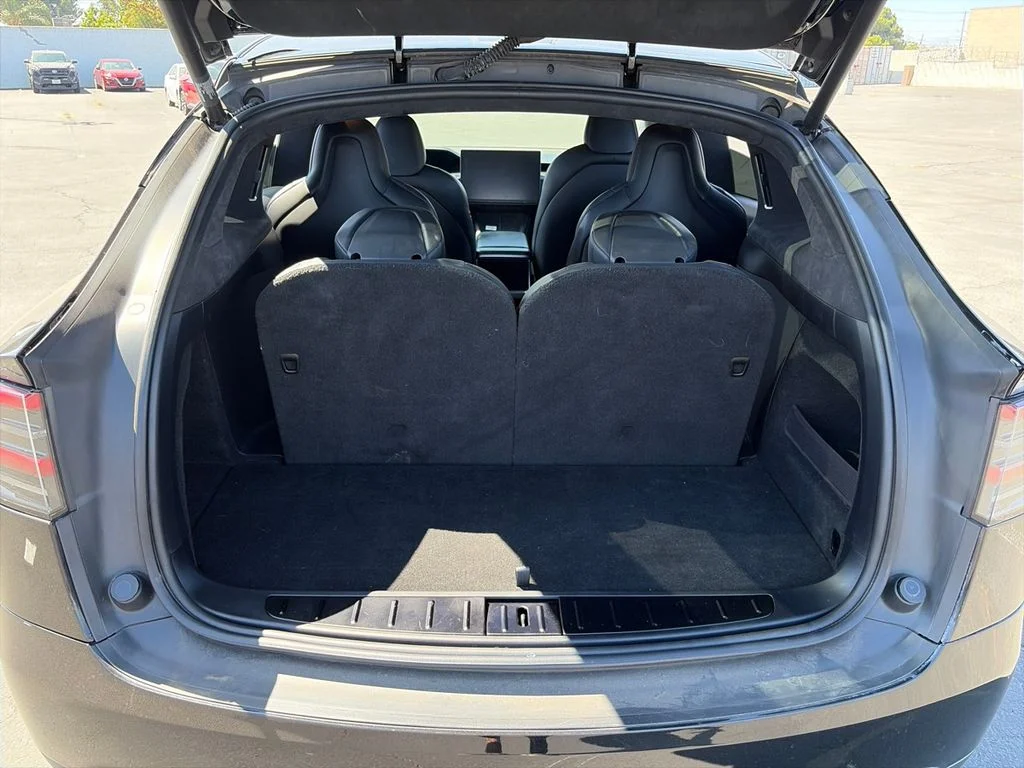 Used 2023 Solid Black Tesla Plaid image 12