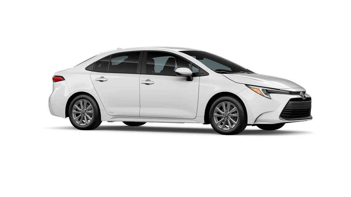 New 2026 Ice Cap Toyota Hybrid LE image 13
