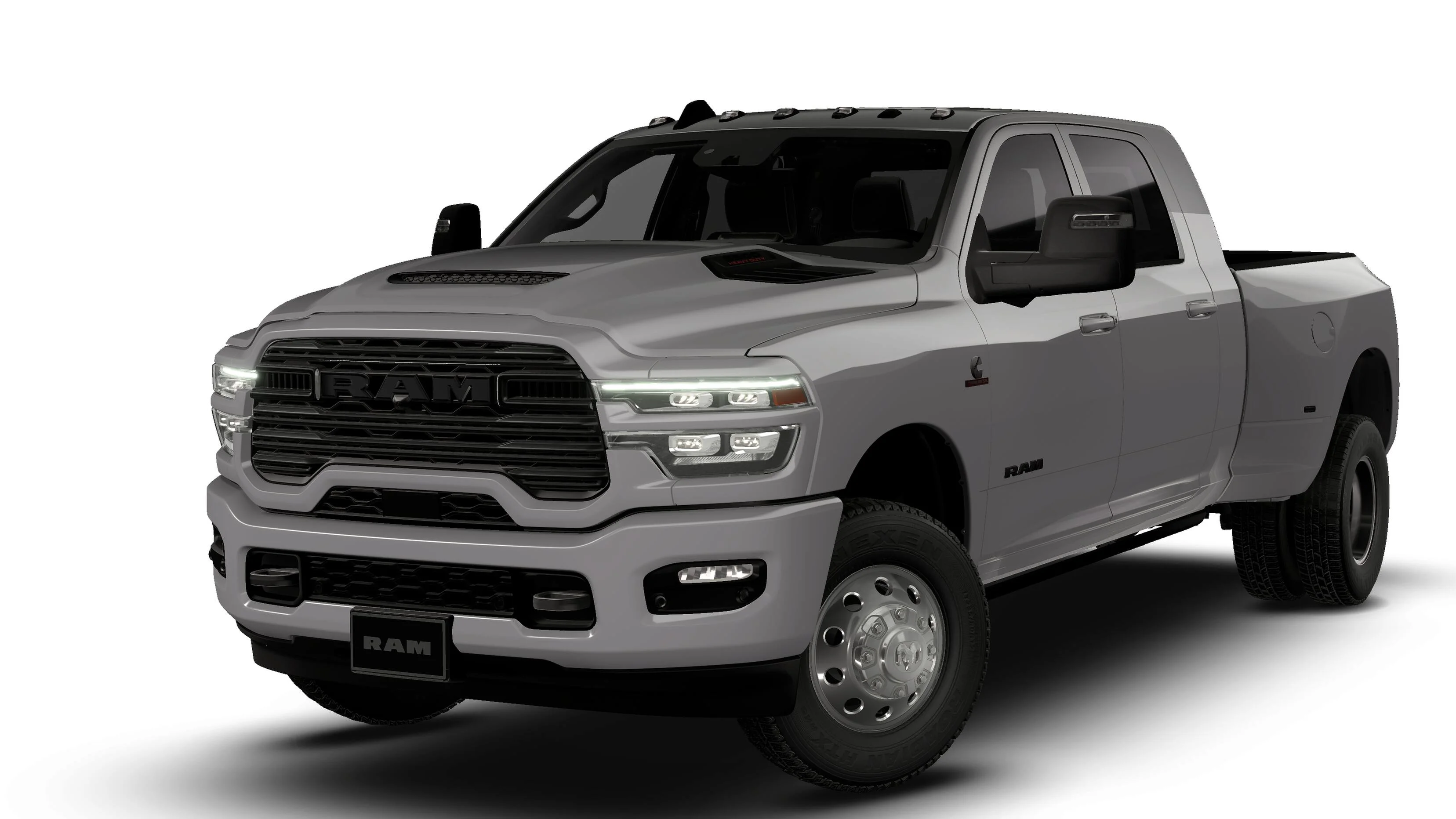 New 2027 Ceramic Gray Clearcoat RAM LARAMIE image 1