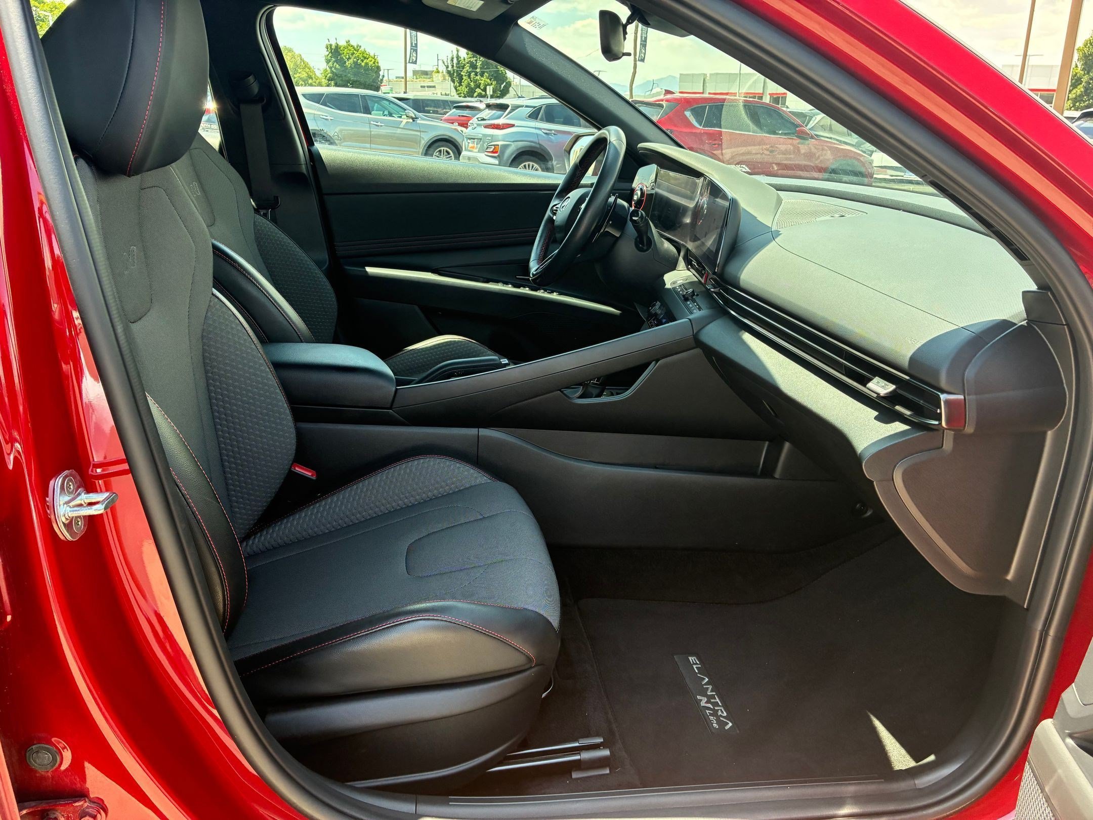 Used 2023 Scarlet Red Pearl Hyundai N Line image 30