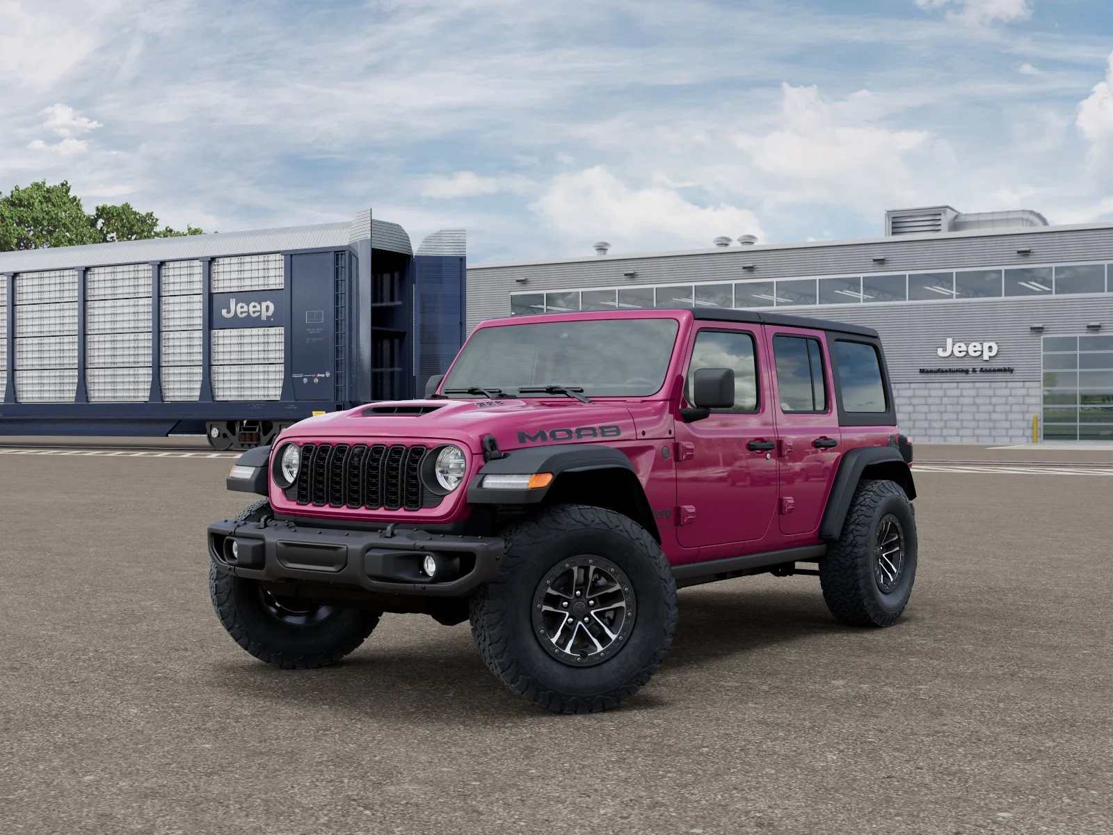 New 2026 Tuscadero Pearl-Coat Exterior Paint Jeep Willys image 1