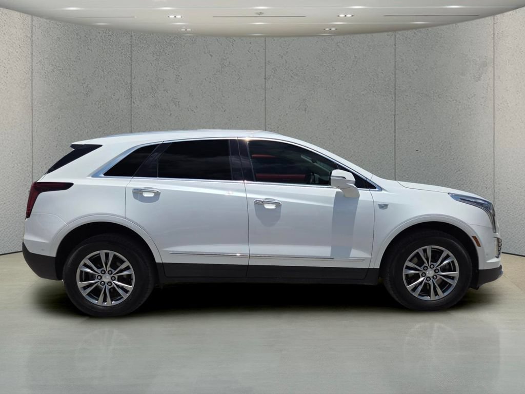 Used 2023 Crystal White Tricoat Cadillac AWD Premium Luxury image 2
