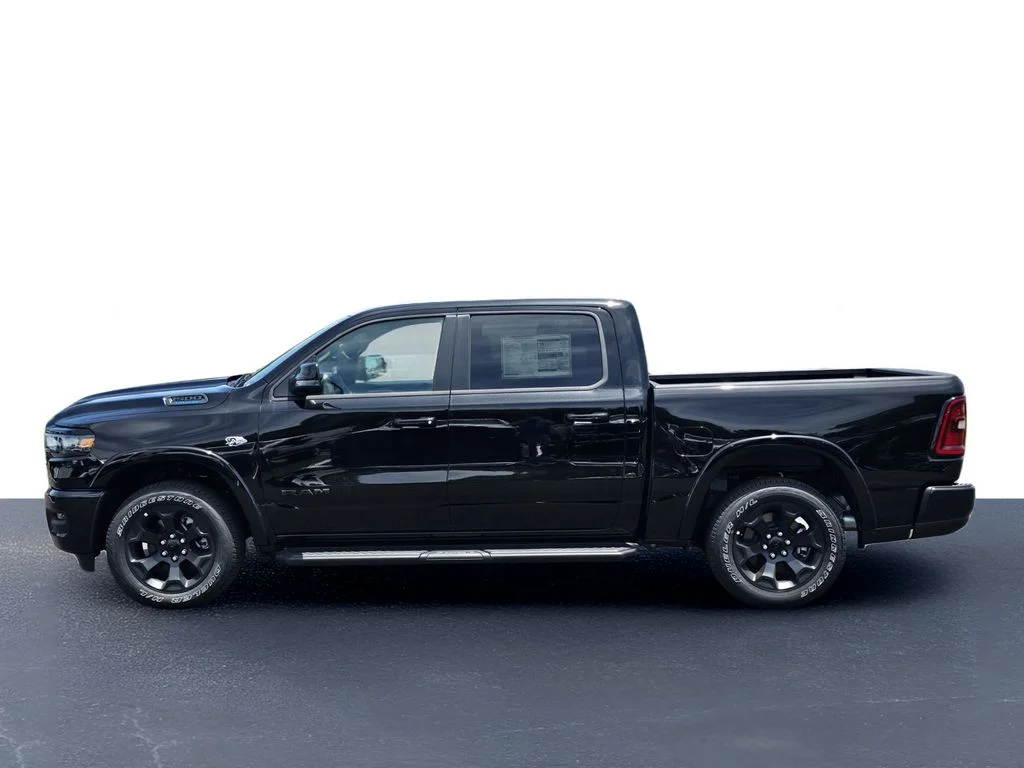 New 2026 Diamond Black Crystal Pearl-Coat Exterior Paint RAM Big Horn/Lone Star image 14