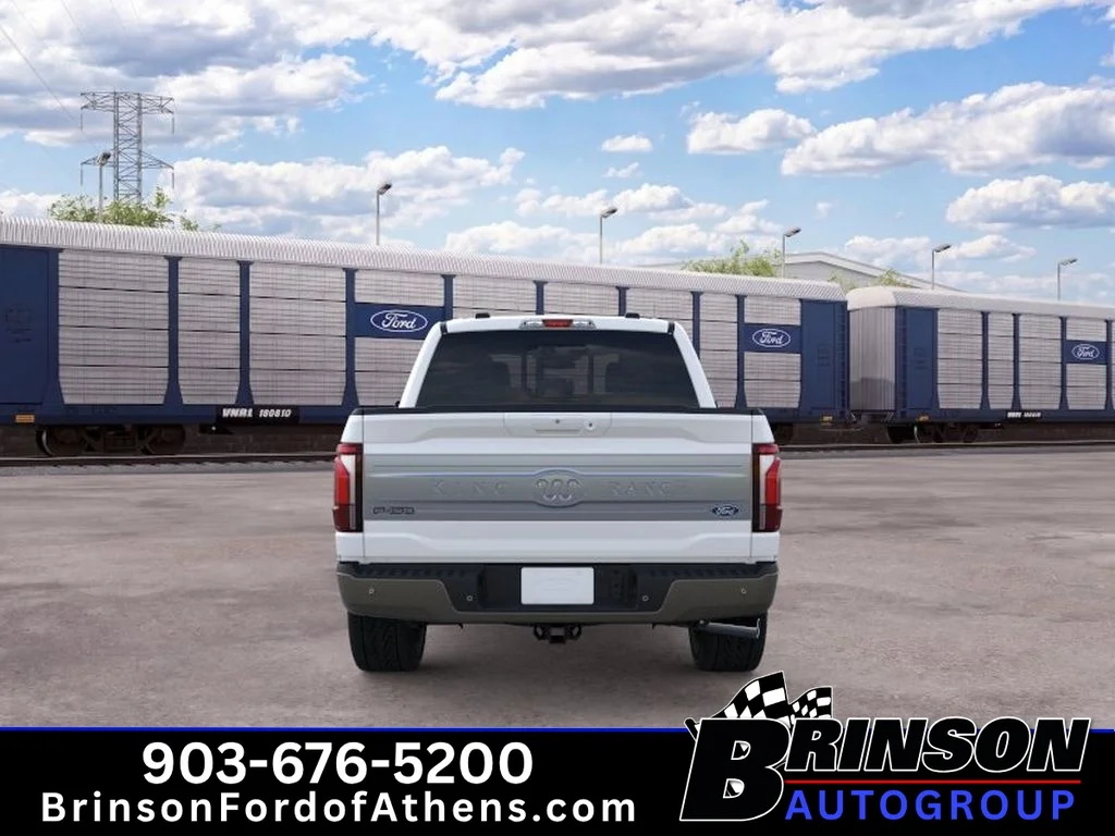 New 2026 Star White Metallic Tri-Coat Ford King Ranch image 5