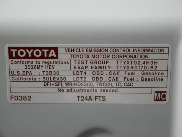 New 2026 Ice Cap Toyota TRD Off-Road i-FORCE MAX image 31