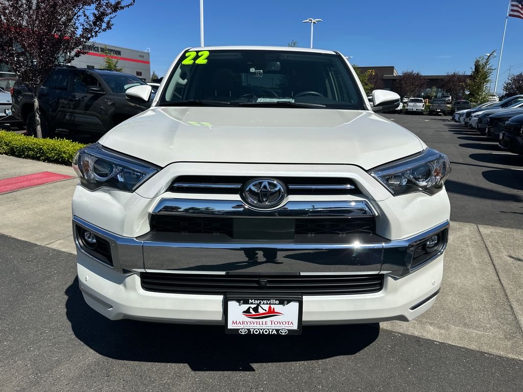 Certified Used 2022 Blizzard Pearl Toyota Limited image 8